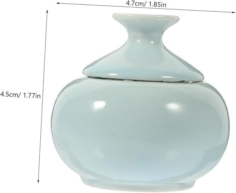 Ceramic Travel Jars With Lids For Toiletries Cosmetics Storage Face Cream Sample Containers - Image 2